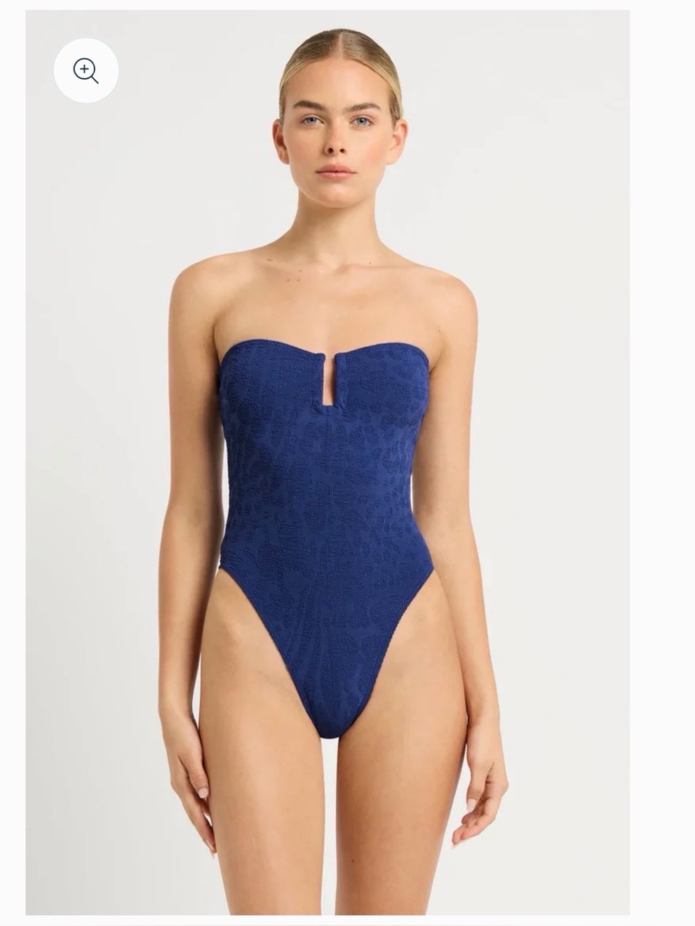 Bond-Eye Swim Womens  Blake One-Piece Sapphire Animalia New
